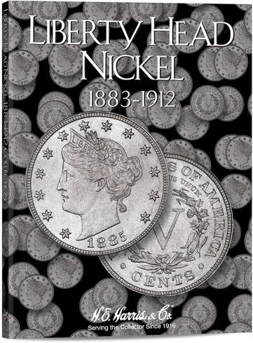 Harris Coin Folder - Nickels Plain Folder - #8HRS2682 by H.E. Harris in Kuwait