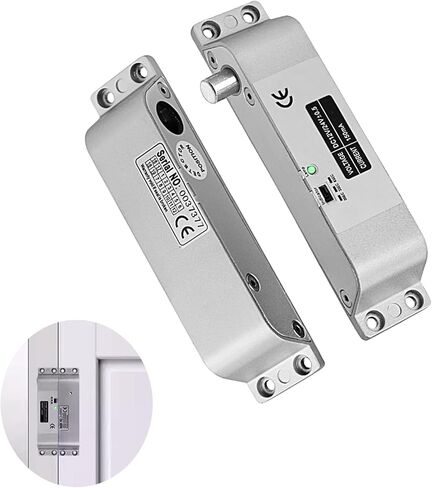 قفل الترباس الكهربائي DC12V فشل آمن وضع NC قفل باب مزلاج إلكتروني مع وظيفة تأخير لنظام التحكم في الوصول in Kuwait