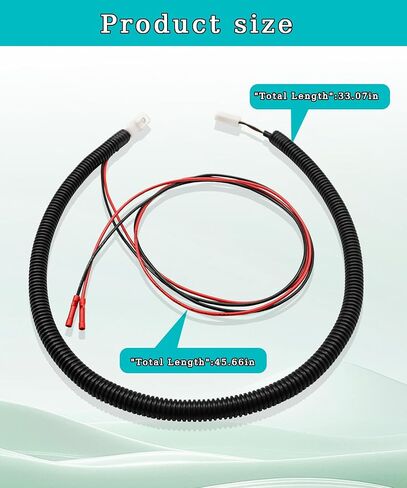حزام الطاقة الإضافي يناسب ملحقات سيارة الجولف الكهربائية Evolution D5، مجموعات إضاءة LED 12 فولت in Saudi Arabia