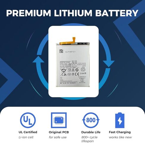 New EB-BA336ABY Battery Compatible with Galaxy A33 5G SM-A336 B/U/U1/W/E, with Instruction & DIY Toolkit in Saudi Arabia