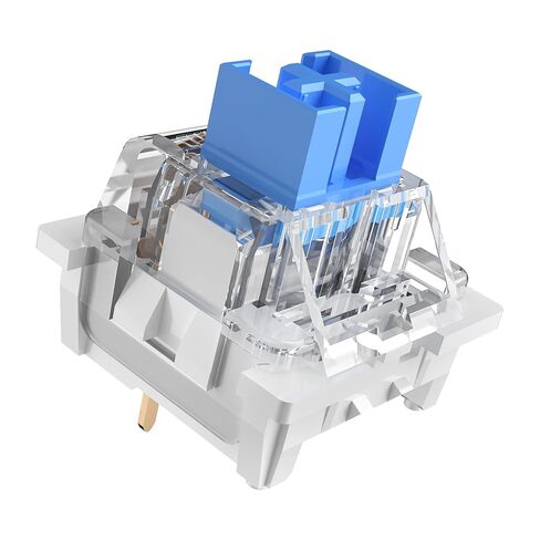 Outemu 108Pcs Keyboard Clickers for 3D Prints,Clicky Blue Keyboard Switches in Kuwait