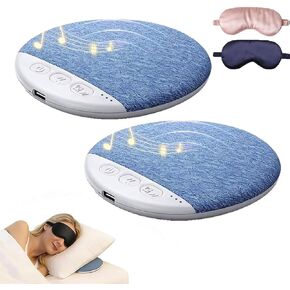 مكبرات صوت مسطحة أسفل الوسادة للنوم، مكبر صوت وسادة بلوتوث رفيع للغاية مع بلوتوث 6.0، مكبر صوت أسفل الوسادة، مع ضوضاء بيضاء ومؤقت للنوم، لموسيقى وقت النوم والكتب الصوتية in Kuwait