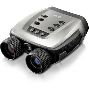 مناظير رؤية ليلية حقيقية بدقة 4K - نظارات رؤية ليلية Night Thunder X1 للبالغين بمدى 3940 قدمًا، صور وفيديو بالألوان الكاملة مع التحكم في التطبيق، وبطاقة 64 جيجابايت للتخييم والأمن in Kuwait