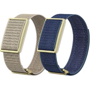 Vanet Nylon Straps Compatible with Polar Loop Bands/Polar 360 Replacement, Elastic Woven Strap Breathable Sport Adjustable Stretchy Braided Hook & Loop Wristbands for Men Women [NO Tracker], Small in Kuwait