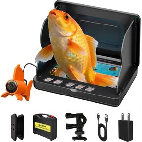 Underwater Fishing Camera,4.3 Inch HD Fishing Camera with 12 Infrared Night Vision Lights, 1000TVL Wide Angle IP68 Waterproof Fishing Camera for Lake Boat Kayak Ice Fishing in Saudi Arabia