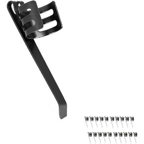 20 حزمة، مشبك مصباح يدوي بديل للملحقات القابلة للإزالة، طول 1.7 بوصة، عرض 0.5 بوصة، مشابك جيب فولاذية لسهولة التركيب، مقاومة للصدأ وتدوم طويلاً، مشبك مصباح يدوي، مشبك قلم in Kuwait