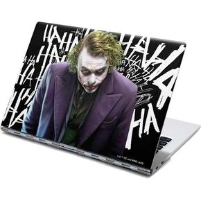 Skinit Decal Laptop Skin Compatible with Yoga 910 2-in-1 14in Touch-Screen - Officially Licensed Warner Bros Joker The Dark Knight Design in Kuwait