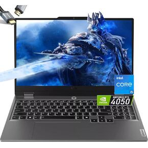 Lenovo LOQ 15 كمبيوتر محمول للألعاب - RTX 4050 - Intel Core i5-12450HX Beat AMD Ryzen 7 4800H - 15.6 بوصة FHD 144 هرتز - ذاكرة وصول عشوائي 32 جيجابايت | 1 تيرابايت SSD - لوحة مفاتيح بإضاءة خلفية - Creator Gamer PC لتحرير الفيديو - Windows 11 in Kuwait