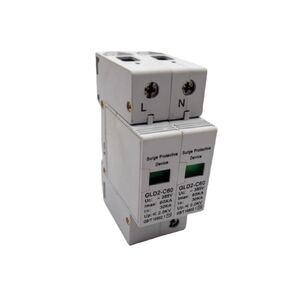 AC SPD 2P 3P 4P 20ka 40ka 60ka AC275v 385V 420v House Lightning Surge Protector Protection Low-Voltage Arrester Device(3p,30-60KA,275v) in Kuwait