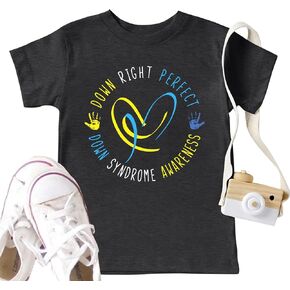 Down Syndrome Awareness Shirts for Toddlers Boys Girls: World Down Syndrome Day Shirt Kids National Down Syndrome Gifts in Kuwait