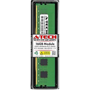 استبدال ذاكرة الوصول العشوائي A-Tech سعة 16 جيجابايت لميكرون MTC10F1084S1RC48BA1 | وحدة ذاكرة الخادم المسجلة DDR5 4800 ميجا هرتز PC5-38400R EC8 RDIMM 1Rx8 1.1V 288-Pin ECC (MTC10F1084S1RC48BA1-ATC) in Kuwait