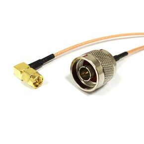 SMA ذكر مفتاح الزاوية اليمنى N التوصيل محول كابل ضفيرة لأجهزة التوجيه اللاسلكية (200 سم) (RG316) in Kuwait