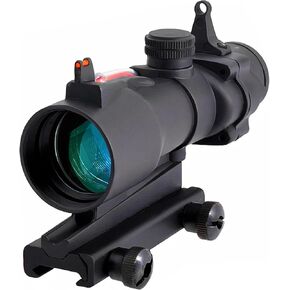 نطاق نقطة من الألياف الحمراء 4x32 مع نظام رؤية لـ Picatinny 20mm Rail Yotto 7.62 x 39 Laser Sight in Kuwait