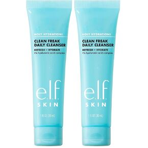 قزم. ترطيب الجلد المقدس! Clean Freak Daily Cleanser ، منظف جيل رطب لطيف ، مصنوع من حمض الهيالورونيك ، نباتي وخالي من القسوة ، 5.5 أوقية in Kuwait