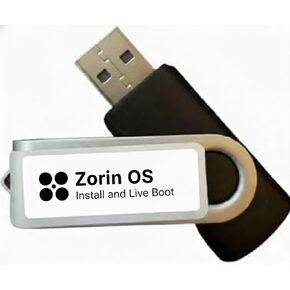 Zorin OS Install and Live Boot USB, User Friendly Linux for Windows Users in Kuwait