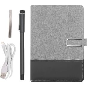 Zunate Smart Pen Notebook Set, Bluetooth 5.0 Digital Writing Kit, OCR Handwriting to Text | Real Time Sync, Video Playback, Offline Mode for Student Creative (Black Grey Patchwork) in Kuwait