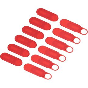 12Pcs Computer Camera Cover Slide, (0.039" Thickness, Black), Ultra-Thin Laptop Camera Blocker Protecting Privacy and Security for Various Tablet/Desktop/Smartphone/PC Accessory in Kuwait