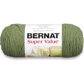 Bernat Super Value Yarn ، 5 أوقية ، أزرق ملكي ، كرة واحدة in Kuwait