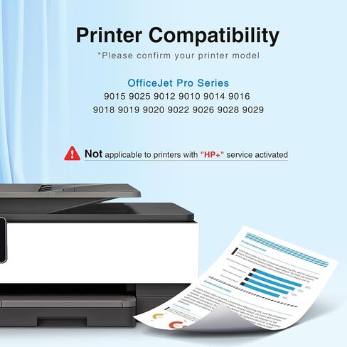 Starink Compatible 962XL Ink Cartridges Combo Pack, Replacement for HP 962XL Ink, Replacement for HP 962 Ink, Compatible with HP OfficeJet Pro 9010 9015 9018 9020 9025 Printers, 4 Pack, Latest Chip in Saudi Arabia