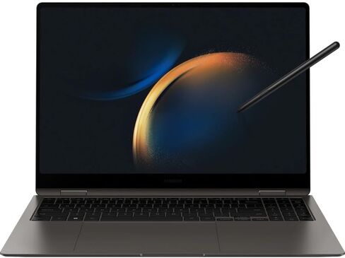 Samsung Galaxy Book3 Pro 360 NP754QFG-KB2US 16" Touchscreen Convertible 2 in 1 Notebook - WQXGA+ - 2880 x 1800 - Intel Core i5 2.20 GHz - 16 GB Total RAM - 16 GB On-Board Memory - 1 TB SSD - Graphite in Saudi Arabia
