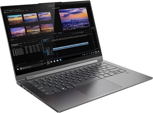لينوفو يوجا C940-14 FHD(1920x1080) IPS Touch، تصميم 360 درجة 2 في 1، قارئ بصمات الأصابع، انتل الجيل العاشر i7-1065G7 حتى 1.3 جيجا هرتز، 4 نواة، 8 جيجا DDR4 RAM، 512 جيجا SSD، ويندوز 10، رمادي، EAT Pen in Saudi Arabia