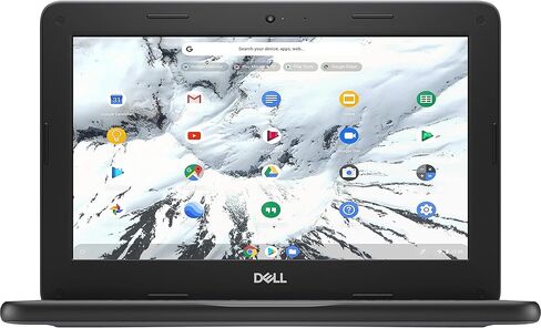 Dell Chromebook 11 3000 3100 11.6 بوصة شاشة لمس قوية قابلة للتحويل 2 في 1 Chromebook - HD - 1366 x 768 - Intel Celeron N4020 ثنائي النواة (2 كور) - ذاكرة وصول عشوائي 8 جيجابايت - ذاكرة فلاش 32 جيجابايت (متجددة) in Kuwait