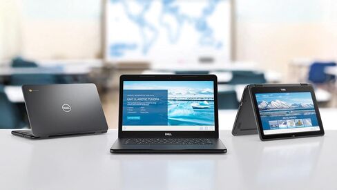 Dell Chromebook 11 3000 3100 11.6 بوصة شاشة لمس قوية قابلة للتحويل 2 في 1 Chromebook - HD - 1366 x 768 - Intel Celeron N4020 ثنائي النواة (2 كور) - ذاكرة وصول عشوائي 8 جيجابايت - ذاكرة فلاش 32 جيجابايت (متجددة) in Kuwait