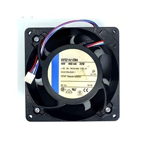 DV5218/12NA DC48V 460mA 22W 4-Wire مروحة معدات الهيكل in Kuwait