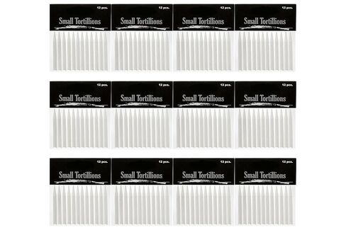 Creative Mark Blending Tortillions - Soft Paper Felts, Traditional Blenders Easily Sharpened or Sanded - [Set of 12 - Medium] in Saudi Arabia