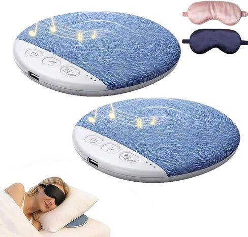 مكبرات صوت مسطحة أسفل الوسادة للنوم، مكبر صوت وسادة بلوتوث رفيع للغاية مع بلوتوث 6.0، مكبر صوت أسفل الوسادة، مع ضوضاء بيضاء ومؤقت للنوم، لموسيقى وقت النوم والكتب الصوتية in Kuwait