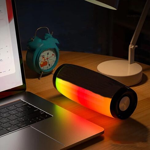 Portable Wireless Bluetooth Speakers,Outdoor Sports Speakers with Bluetooth 5.0,IPX5 Waterproof,3D Stereo,8 Hours Playback time,with HD Sound for Pool, Beach, Bike, Travel in Kuwait