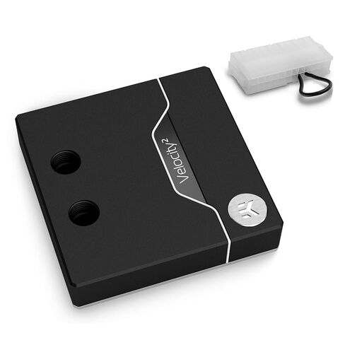 حزمة EKWB EK-Quantum Velocity 2 CPU Water Block 1700 D-RGB وEK-ATX Bridge Plug (24-pin)، إصدار أبيض in Saudi Arabia