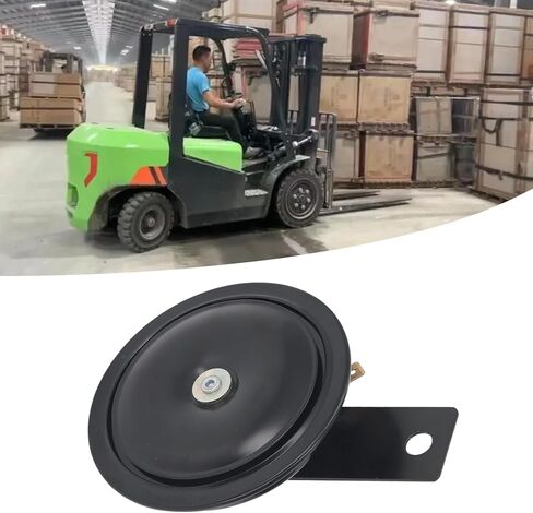 105dB Forklift Horn Replacement 24V 3A Alarm with High Volume Warning Suitable for Trucks Cars Excavators Construction Machinery Special Vehicles and Parking Lots in Saudi Arabia