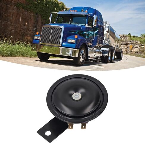 105dB Forklift Horn Replacement 24V 3A Alarm with High Volume Warning Suitable for Trucks Cars Excavators Construction Machinery Special Vehicles and Parking Lots in Saudi Arabia