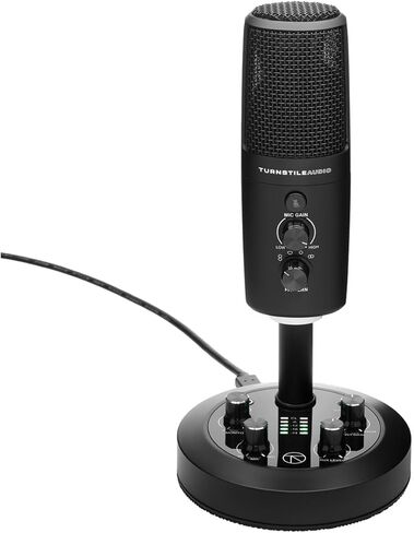 Platform Series TAP600 Multi-Pattern USB Microphone, PC, Mac, 4 Polar Patterns, Built-in Meters, Gain Control, Zero Latency, Gaming, Streaming, Podcasts, Twitch, YouTube, Discord in Kuwait