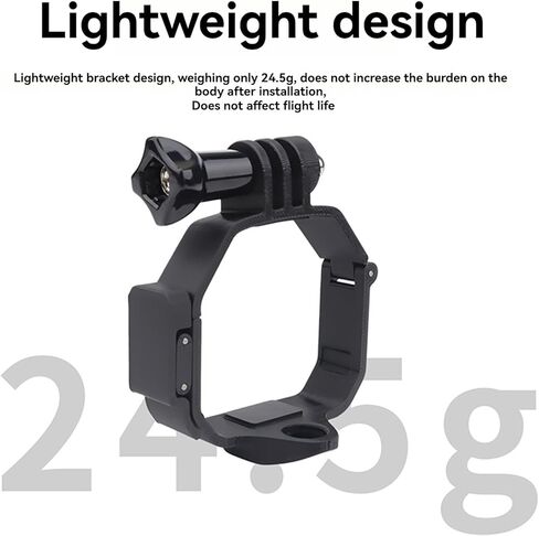 حامل كاميرا بدون طيار Mini 5 Pro، محول تثبيت علوي للكاميرا لملحقات الطائرة بدون طيار DJI Mini 5 Pro، دعامة تمديد سريعة التحرير مع فتحة ملولبة 1/4 بوصة للحامل ثلاثي القوائم، عصا السيلفي in Saudi Arabia