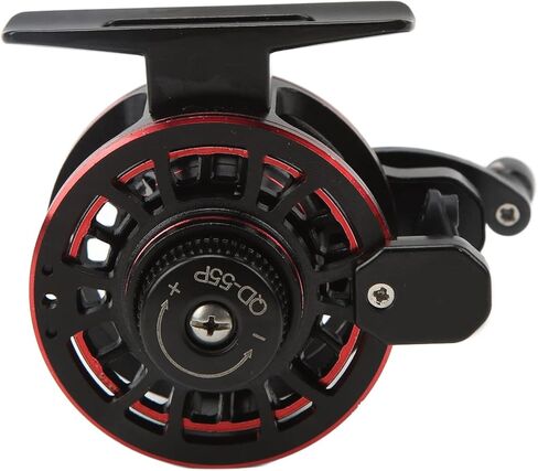 VBESTLIFE Double Speed Rock Fishing Reel, Ambidextrous, Black, Spinning Technique in Saudi Arabia