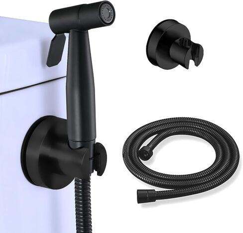 Handheld Bidet Sprayer for Toilet Matte Black in Saudi Arabia