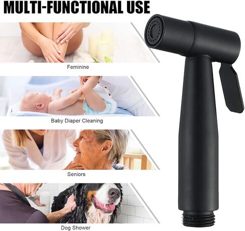Handheld Bidet Sprayer for Toilet Matte Black in Saudi Arabia