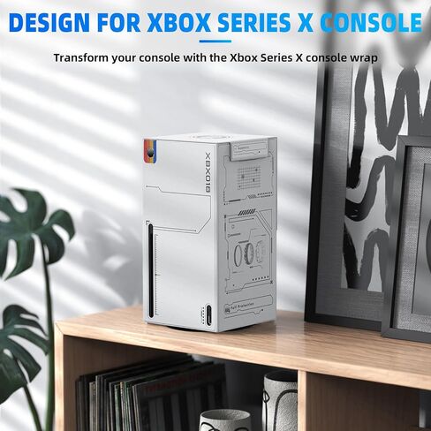 أغلفة مغناطيسية لملحقات وحدة التحكم Xbox Series X، لغطاء تصميم Starfield مع جلد PU الفاخر، غلاف إغلاق مغناطيسي وغطاء علوي لـ Xbox Series X، حماية كاملة in Kuwait