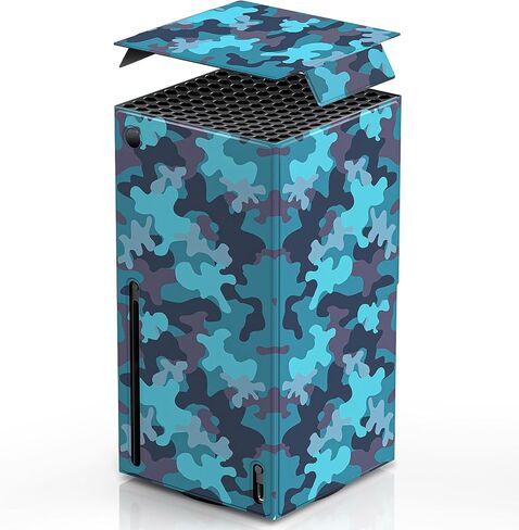 أغلفة مغناطيسية لملحقات وحدة التحكم Xbox Series X، لغطاء تصميم Starfield مع جلد PU الفاخر، غلاف إغلاق مغناطيسي وغطاء علوي لـ Xbox Series X، حماية كاملة in Kuwait