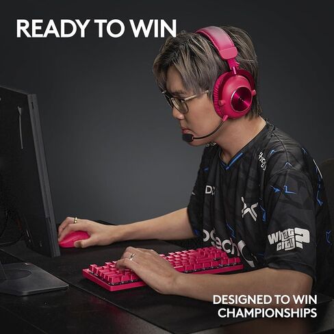 ماوس الألعاب اللاسلكي Logitech G PRO X Superlight 2 Lightspeed، خفيف الوزن، مفاتيح هجينة LIGHTFORCE، مستشعر Hero 2، 32000 نقطة في البوصة، 5 أزرار قابلة للبرمجة، شحن USB-C، الكمبيوتر الشخصي وماك - أرجواني in Kuwait