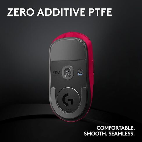 ماوس الألعاب اللاسلكي Logitech G PRO X Superlight 2 Lightspeed، خفيف الوزن، مفاتيح هجينة LIGHTFORCE، مستشعر Hero 2، 32000 نقطة في البوصة، 5 أزرار قابلة للبرمجة، شحن USB-C، الكمبيوتر الشخصي وماك - أرجواني in Kuwait