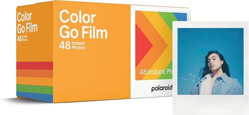 فيلم Polaroid Go الملون - حزمة مزدوجة بإطار ذهبي (16 صورة) (6588) - متوافق فقط مع كاميرا Polaroid Go in Saudi Arabia