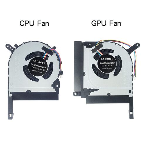 New Replacement Cooling Fans for ASUS TUF A15 F15 A17 F17(2021) RTX30 FA506Q FA506QM FA506QR FA506QE FX506H FX506HC FX506HM FX506HE FX706H FX706HC FA506IC FX506HC FA706QR FA706IC Laptop FNCX FNCY Fan in Saudi Arabia