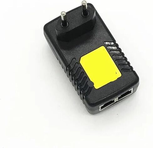 PoE Power Supply 12V 24V 48V 24W POE Injector Ethernet Adapter(12V 1A POE,EU Plug) in Saudi Arabia