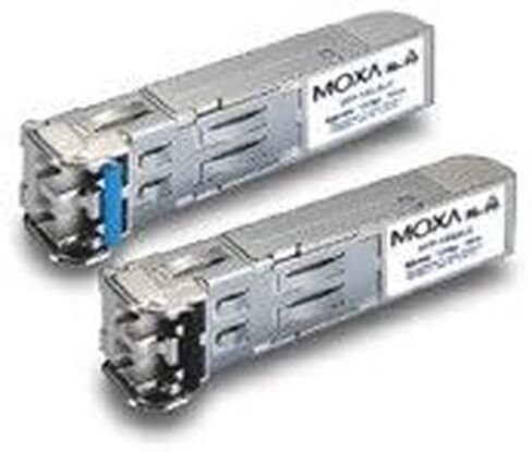 MOXA SFP-1GSXLC-T SFP Interface Module with 1 1000Sx Port, LC Connector, 500 m Supported; w/Operating Temp. -40~75C in Saudi Arabia