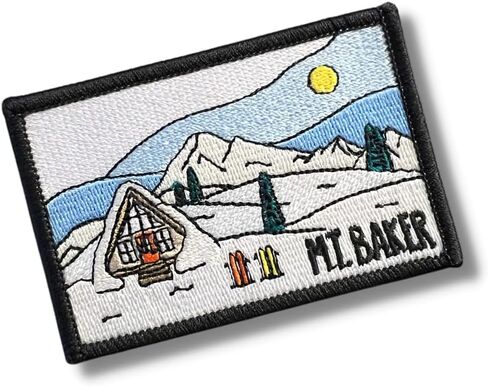 Camp Evergreen Washington State - Washington - Travel Patch Embroidered Patches for Clothes, Strong Adhesive Sticker Applique Embroidery Patches for Clothing, Fabric, Backpack, Hat, DIY in Saudi Arabia