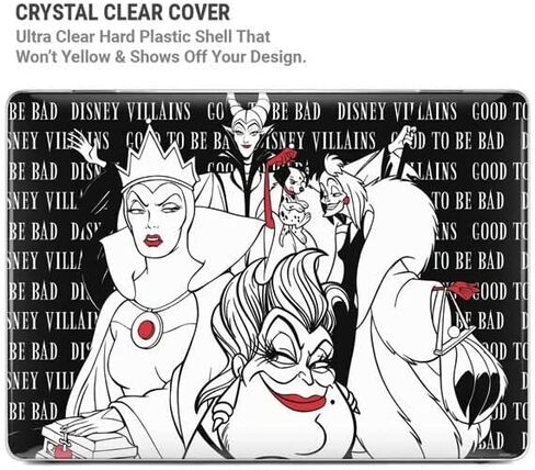 Skinit Case + Skin Compatible with MacBook Air 13in M1 (2021) - Officially Licensed Disney Disney Villains Design in Kuwait