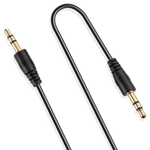 Headphone Cord 3.5mm to 3.5mm Male to Male Audio Cable Headphone Cable Replacement Audio Wire 3.5 mm to 3.5 mm Compatible with Most Headphones Replacement in Saudi Arabia
